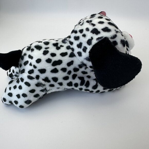 DOG, PLASTIC COVERED BY PLUSH FABRIC WITH BLACKA DOTS, DALMATIAN, BARKING DOG - Picture 4 of 8